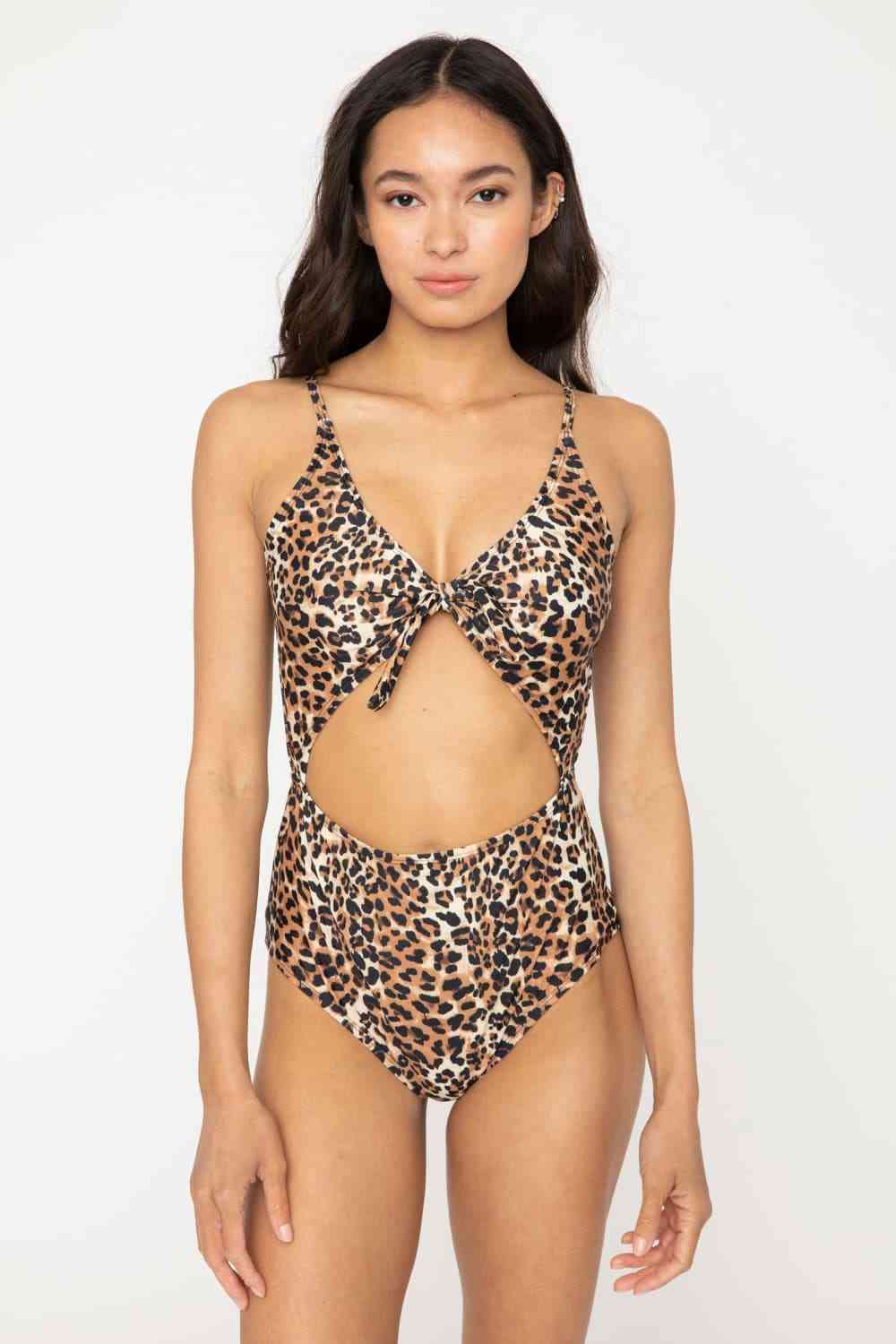 Marina West Swim Lost At Sea Cutout One-Piece Swimsuit